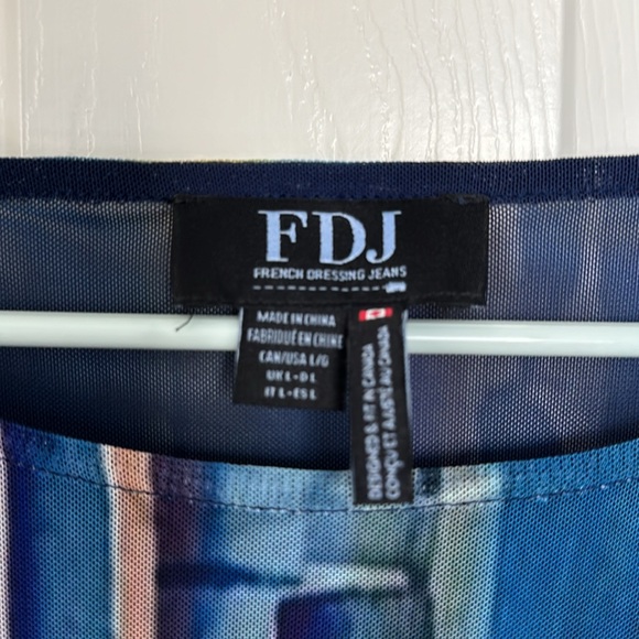 FDJ Lined Top Size Large - Picture 3 of 3